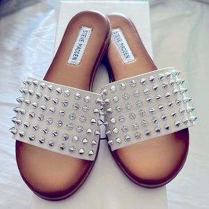 Steve Madden Farryn white Sandals